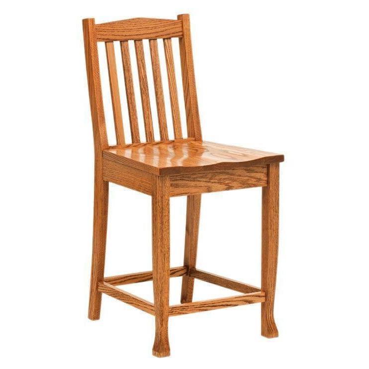 Heritage Mission Amish Barstool - Herron's Furniture