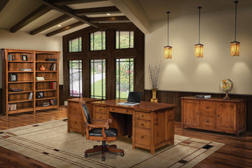 Kascade Amish Office Collection - Herron's Furniture
