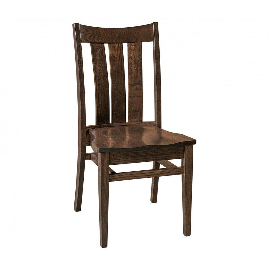 Lamont Stacking Amish Dining Chair - Herron's Furniture