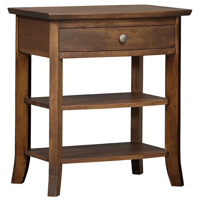 Laurel Amish Open Nightstand - Herron's Furniture