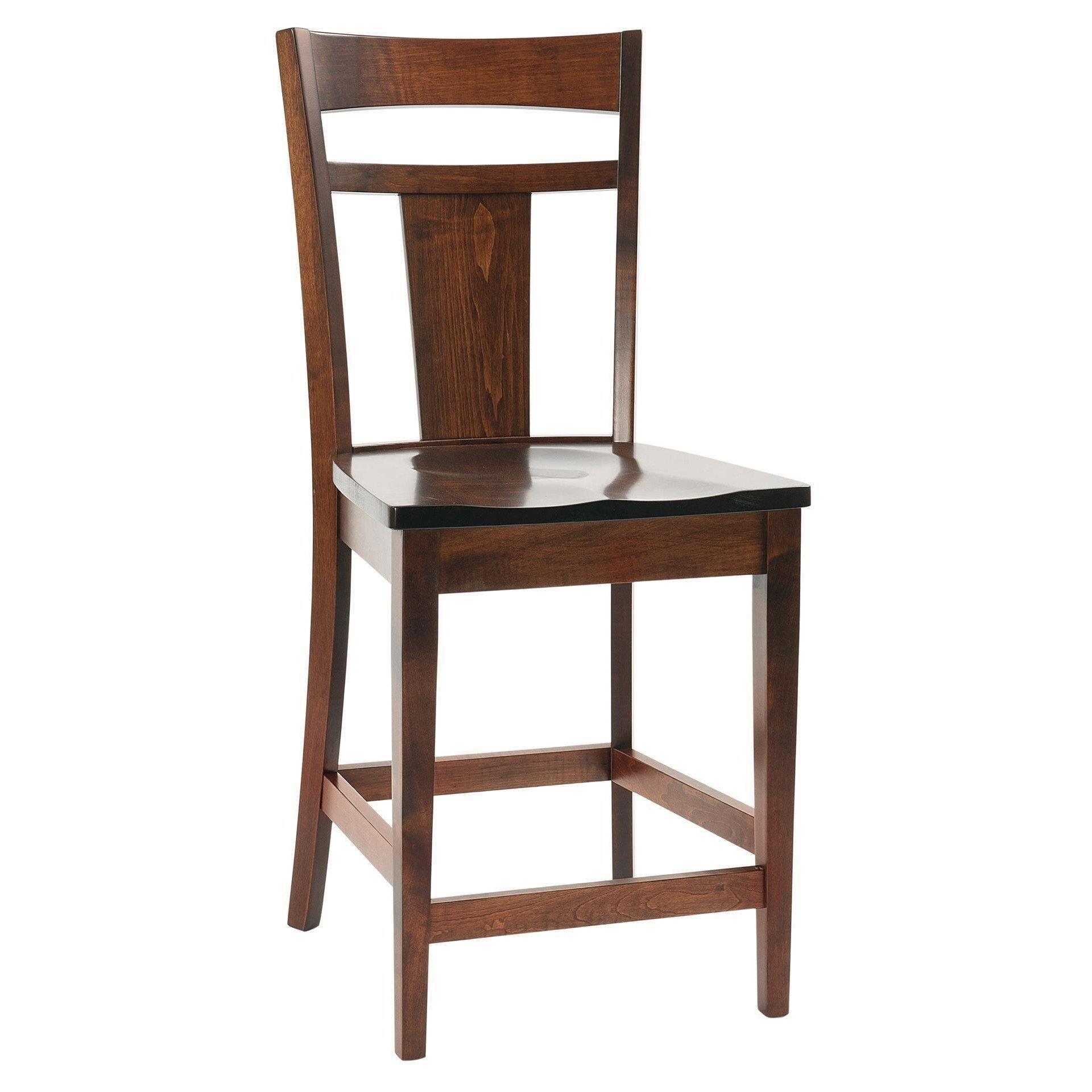 Livingston Contemporary Amish Barstool - Herron's Furniture