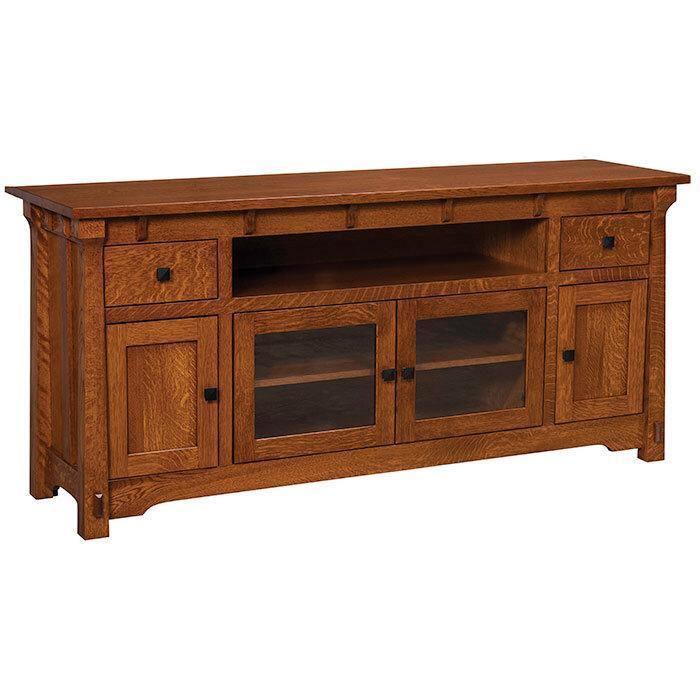Manitoba 71" Amish TV Stand - Herron's Furniture