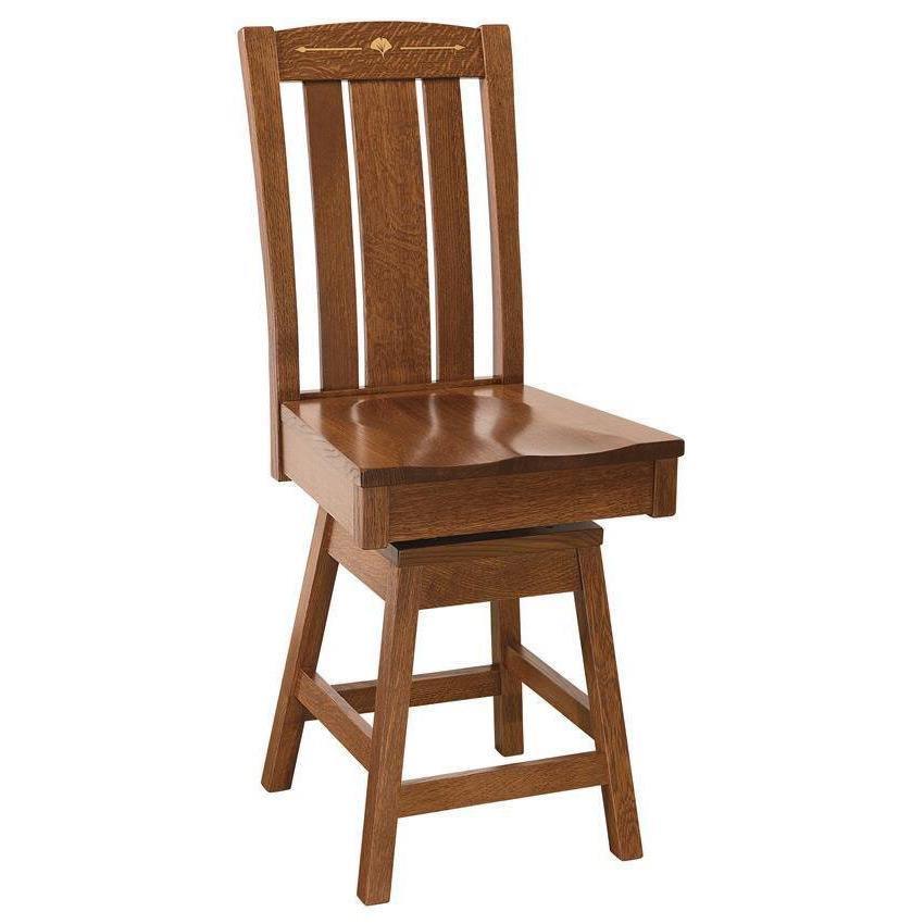 Mesa Swivel Amish Barstool - Herron's Furniture