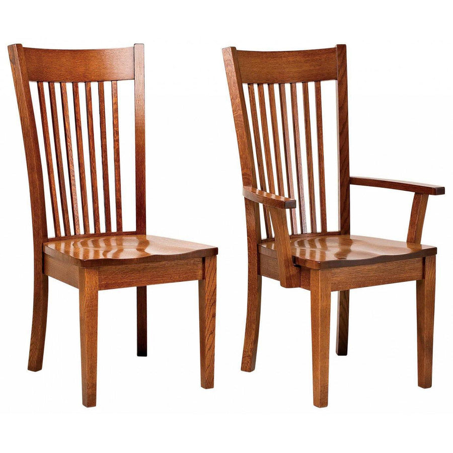 Mill Valley Mission Amish Dining Chair - Herron's Furniture
