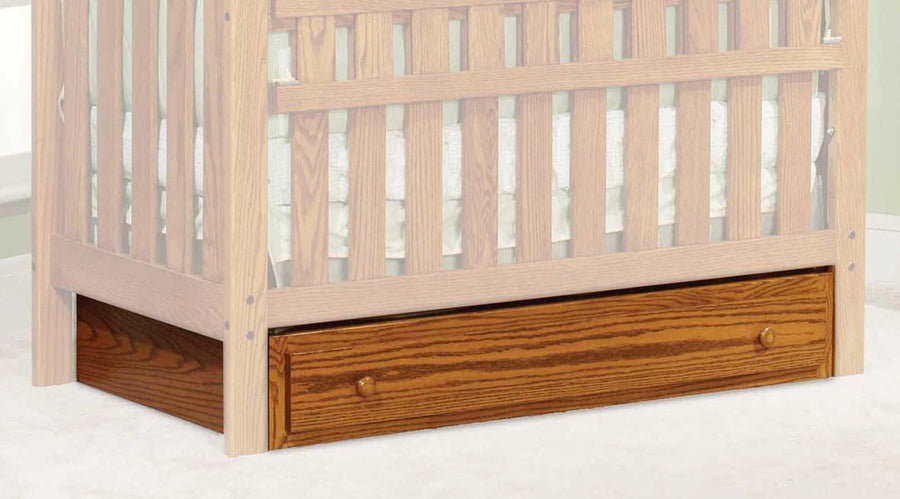 Mission Economy Slat Crib - Herron's Furniture