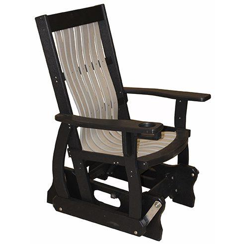 Mission Style Amish Glider - Herron's Furniture