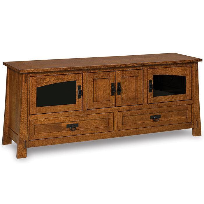 Modesto 72" Amish TV Stand - Herron's Furniture