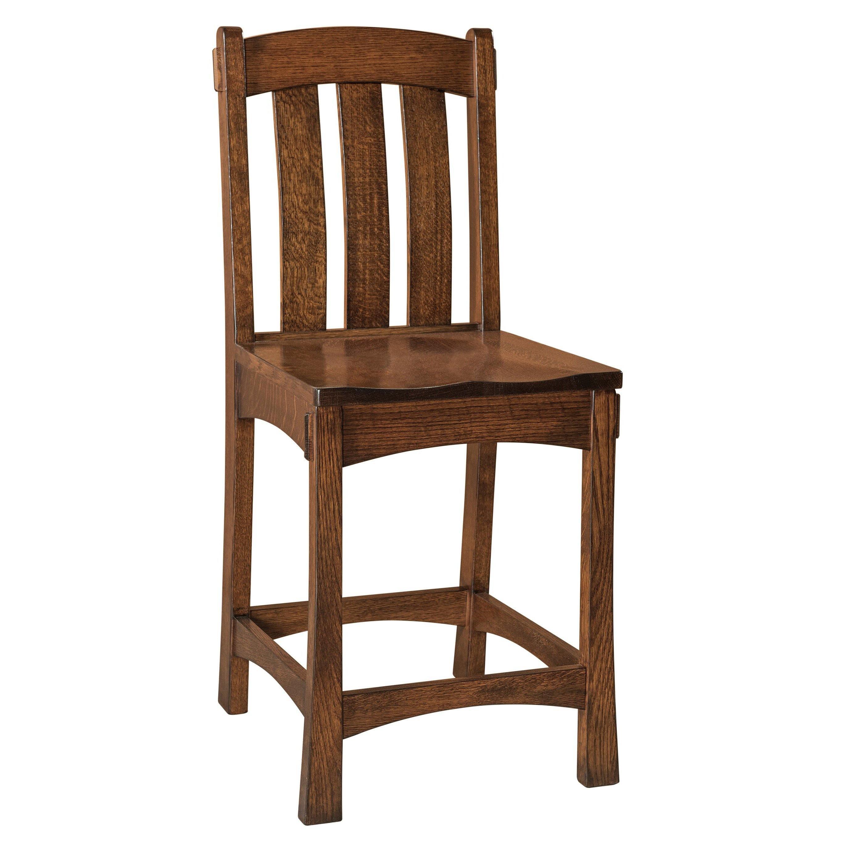 Modesto Mission Amish Barstool - Herron's Furniture
