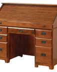 Murphy Amish Rolltop Desk - Herron's Furniture