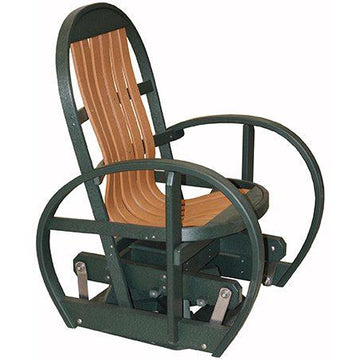 Original Style Amish Swivel Glider - Herron's Furniture