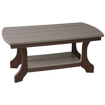 Oval Amish Outdoor Coffee Table - Herron's Furniture