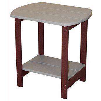Oval Amish Outdoor End Table - Herron's Furniture