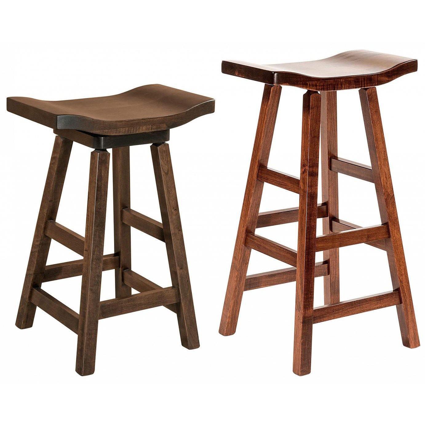 Portage Amish Barstool - Herron's Furniture