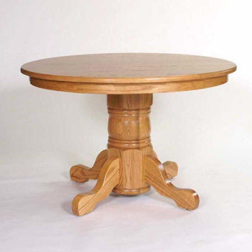 Round Folding Leaf Table - Herron's Furniture