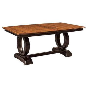Saratoga Amish Trestle Table - Herron's Furniture