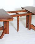 Split Single Pedestal Table - Herron's Furniture
