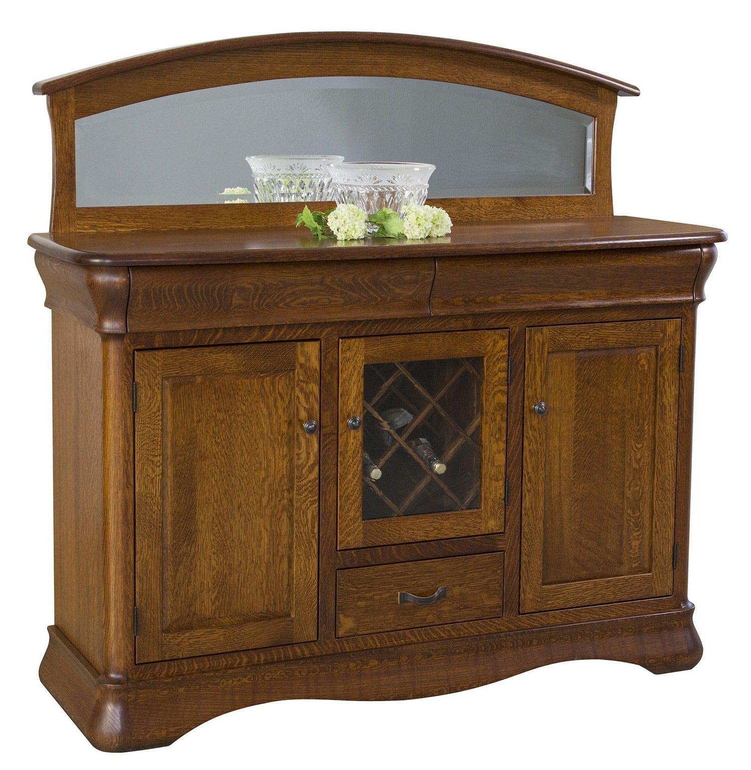 Tuscany Amish Wine Buffet - Herron's Furniture