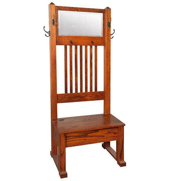 Twin Amish Hall Seat - Herron's Furniture