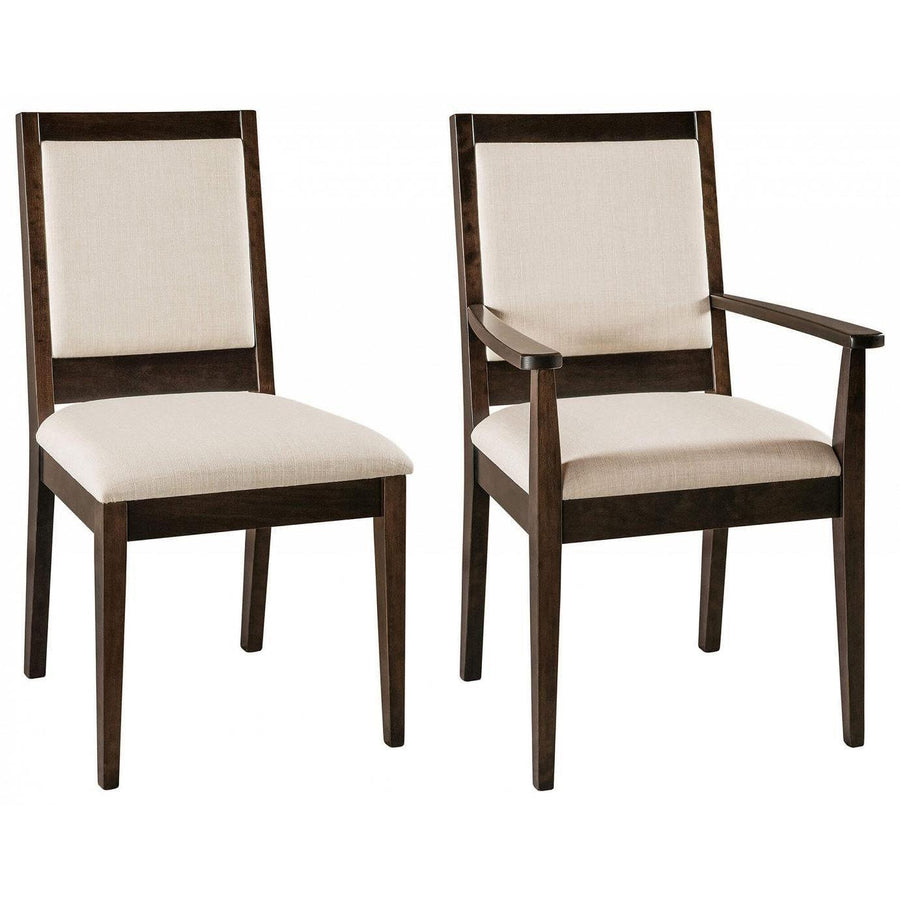Wescott Upholstered Amish Dining Chair - Herron's Furniture