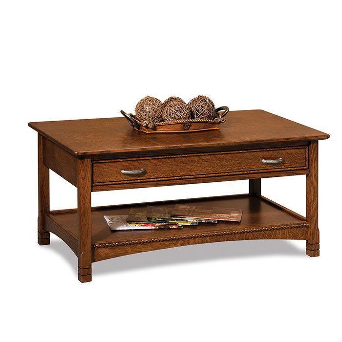 West Lake Amish Coffee Table - Herron's Furniture