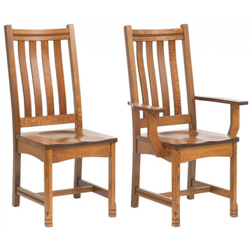 West Lake Mission Amish Dining Chair - Herron's Furniture