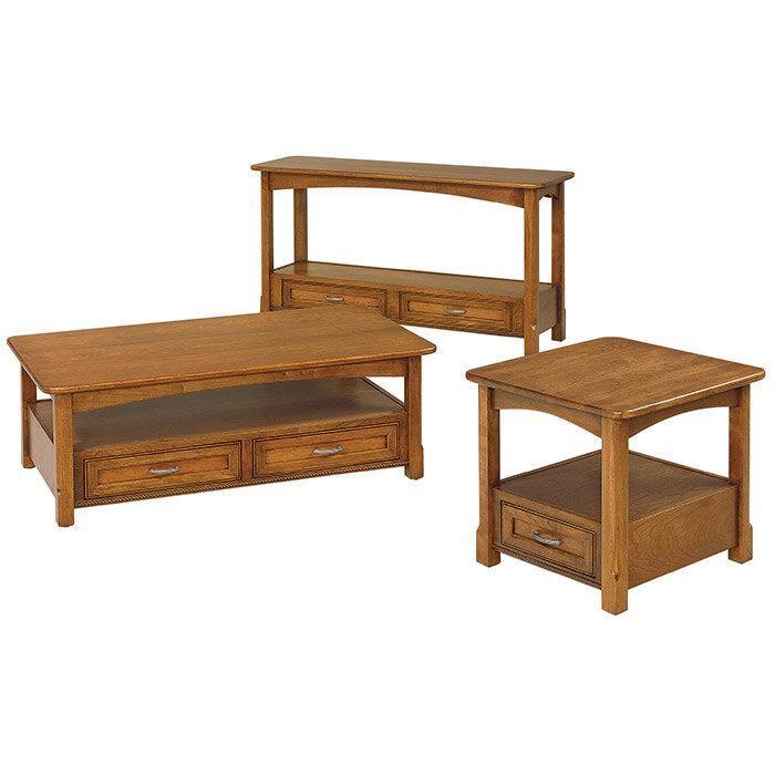 West Lake Open Amish Occasional Tables - Herron's Furniture