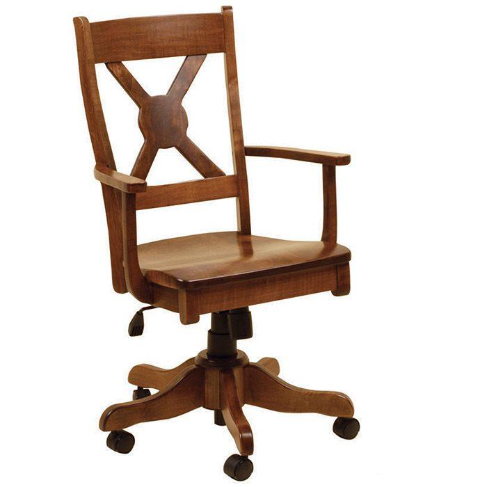 White River Amish Desk Chair - Herron's Furniture