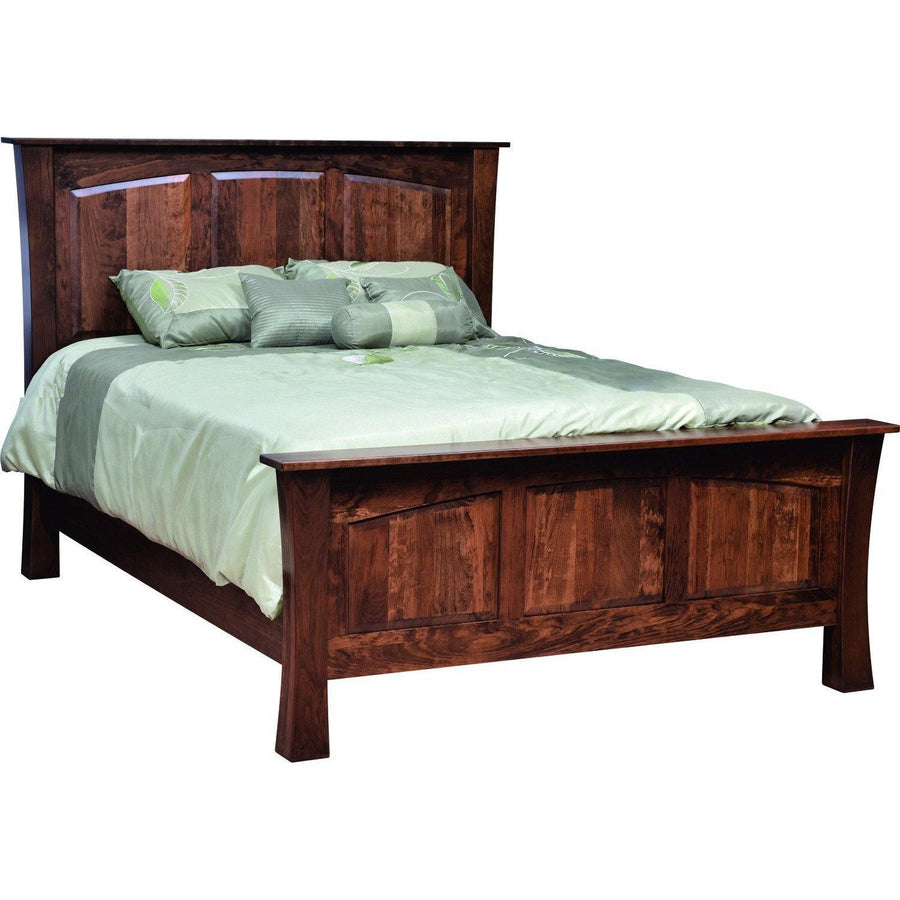 Woodbury Amish Arched Bed - Herron's Furniture