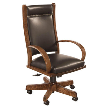Wyndlot Amish Desk Chair - Herron's Furniture